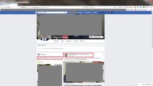 Bildzitat (bearbeiteter) Screenshot privater FB-Account von Bürgermeister Philip Schwaiger: Dort finden sich aktuelle Beiträge - unter anderem sofort der Verweis auf den kritiklosen Jubelartikel in der SZ! (Die Fotos wurden zum Schutz der Urheberrechte unkenntlich gemacht.)